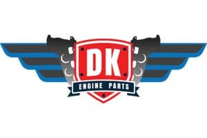 A logo of dk engine parts