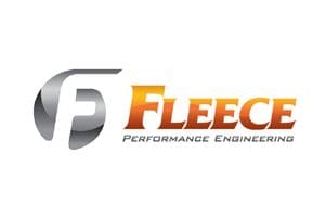 A logo of fleeca performance engineering