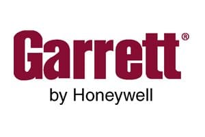 A logo of garrett by honeywell