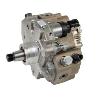 A close up of an engine pump