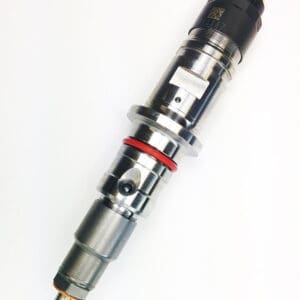 A close up of an injector on top of a table