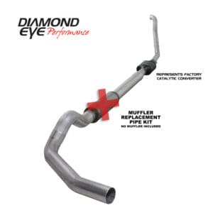 Performance exhaust pipe kit with instructions.