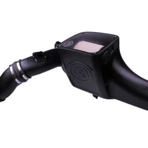 Black automotive air intake system component.
