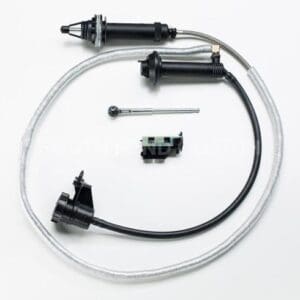 Hydraulic clutch release system parts and tools.