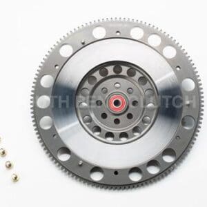 Metal gear wheel with six small bearings.